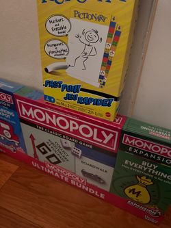 MONOPOLY and PICTIONARY Bundle