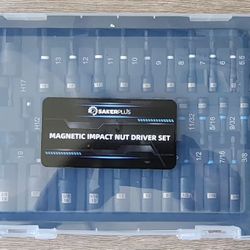 Magnetic Impact Nut Driver Set