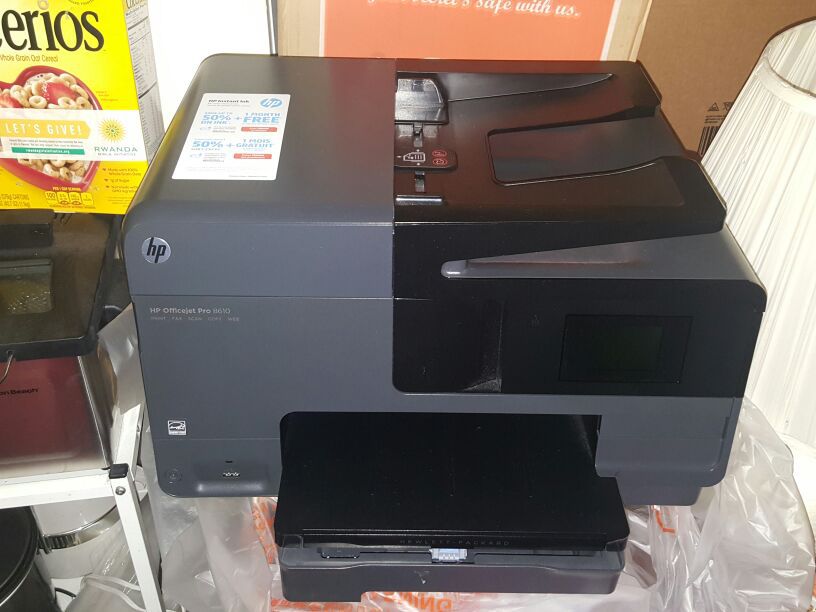 HP printer copy and fax machine