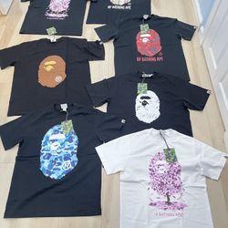 30 bape tees for only 150