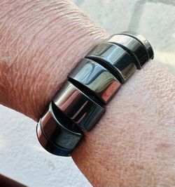 Hematite Bracelet Stretchy A1449