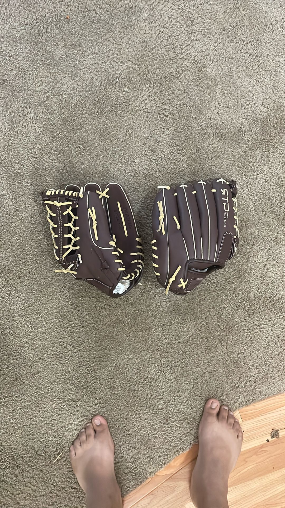 2 Unused Brand New Baseball Gloves