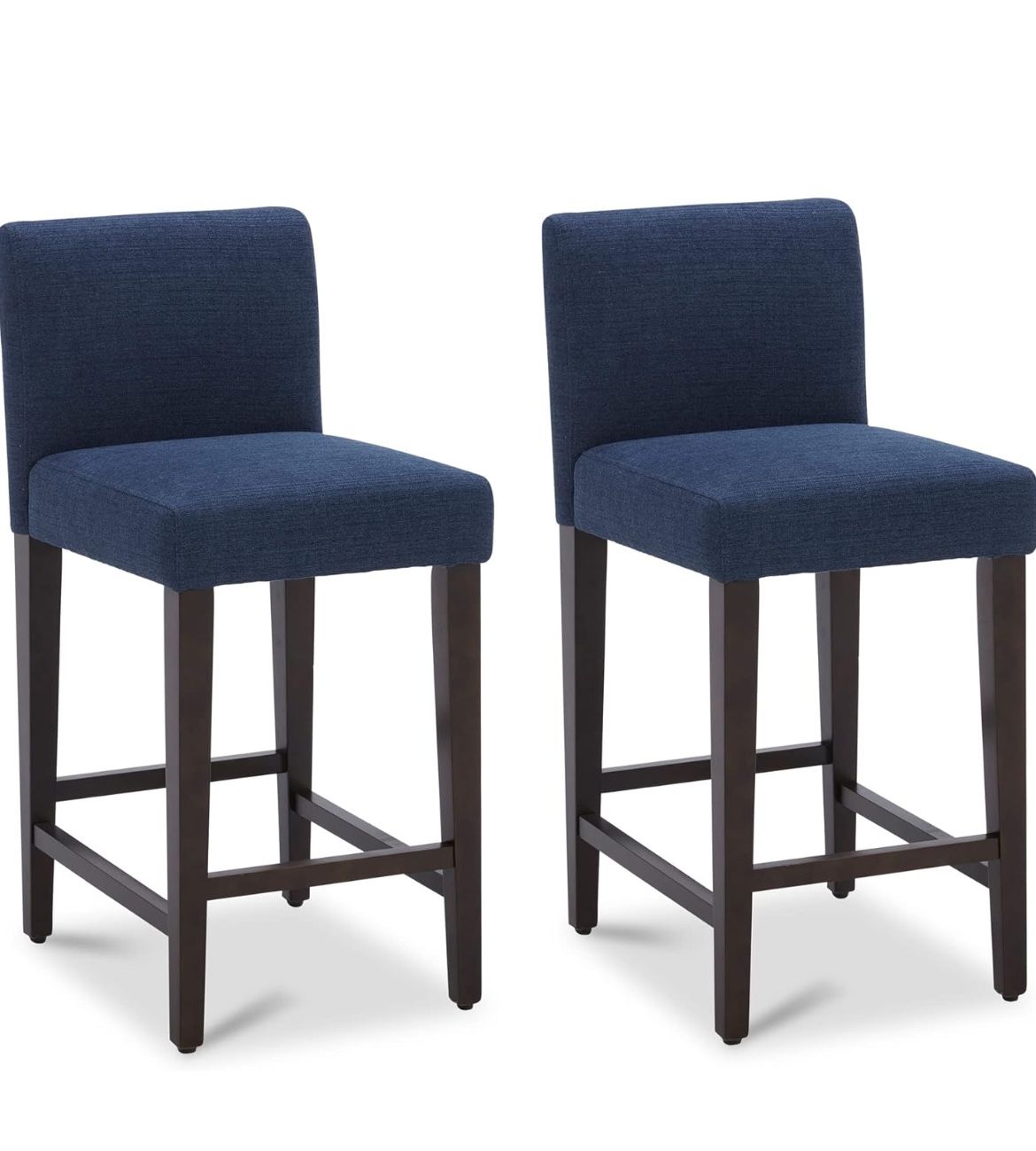 Counter height Bar Stool In Midnight Blue 