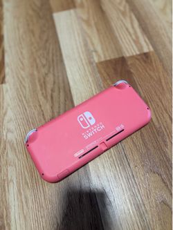 Nintendo Switch Lite Coral Handheld Console - Pink Finish