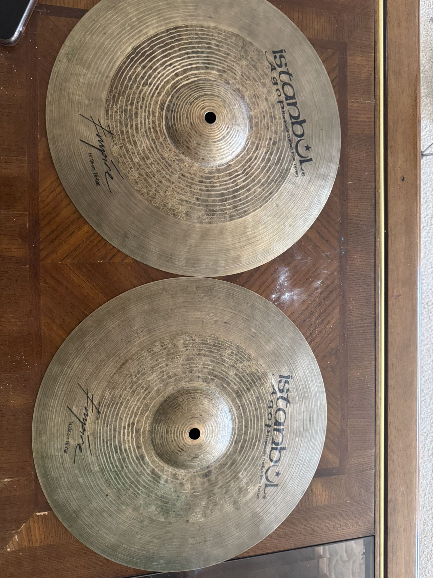 Istanbul Agop 14in Empire Hi Hats