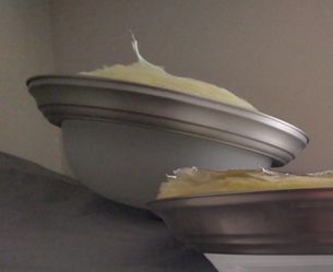 Flush mount Ceiling Light 2 bulb Light