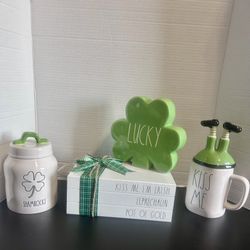 Rae Dunn St. Patrick’s Day Decor Group 