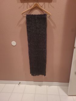 Real Fur Stole,Scarf (Purple)