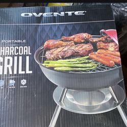 Portable Charcoal Grill Brand New In Box Perfect For A Gift 