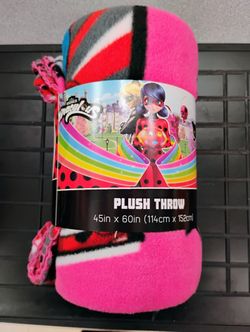 Miraculous Ladybug Throw Blanket