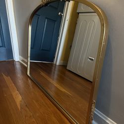Vintage Gold Frame Mirror 
