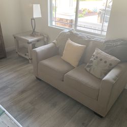 Love  Seat and ottoman