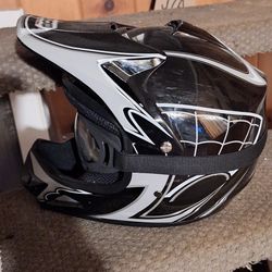 Youth Size  MX Helmet And Goggle 