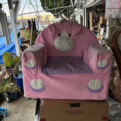 Little Girls Pink& Purple TV Time Chair 