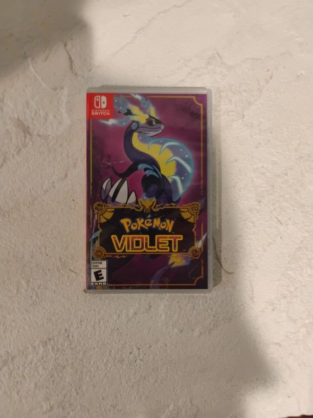 Violet Pokemon Game Used Good Condition