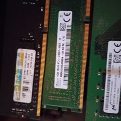 Ddr4 desktop ram 3pcs, 16gb and two 4gb