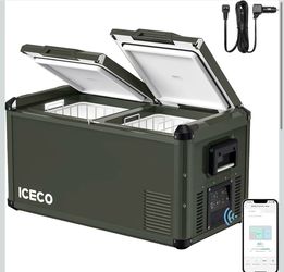 ICECO VL75ProD 75L Dual Zone Portable Fridge/Freezer – Like New