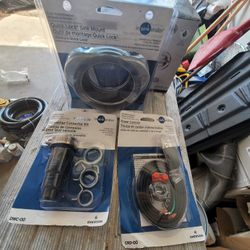 Sink Mount, Power Cord, Dishwasher Connector Kit
