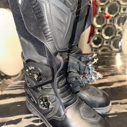SIDI Adventure Gore-Tex Motorcycle Boots. 