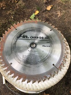 10 Inch 48-Tooth Carbide-Tipped Saw Blade