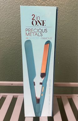 ‘Almost Famous’ 2in1 Digital Twist Flat Iron with Titanium Plates