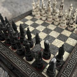 Mayan Art Chess Board/Set