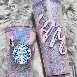 Mama/mini Snowglobe Starbucks