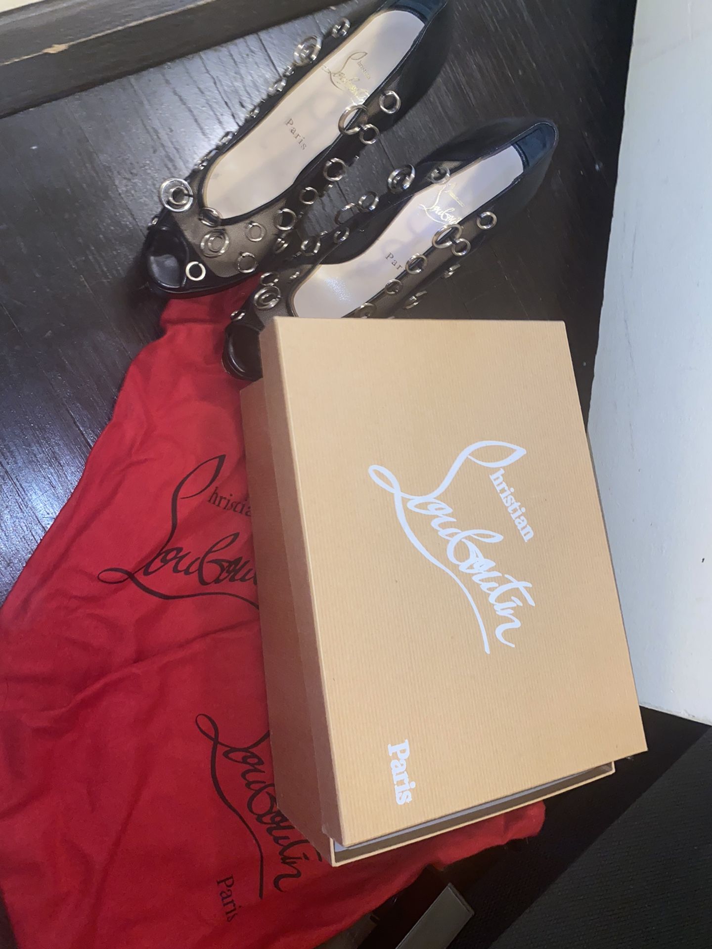 Christian Louboutin Pumps Mesh 38 heels