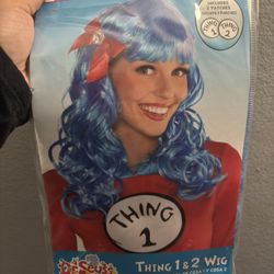 Thing 1/2 Girl Wig