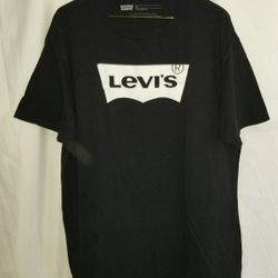 Black Levi's Logo T Shirt