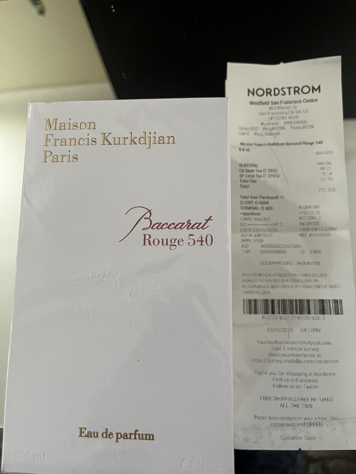 BACCARAT EAU DE PARFUM