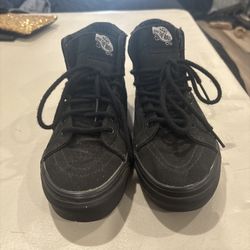 Vans Sk8-Hi Black Skate Shoes