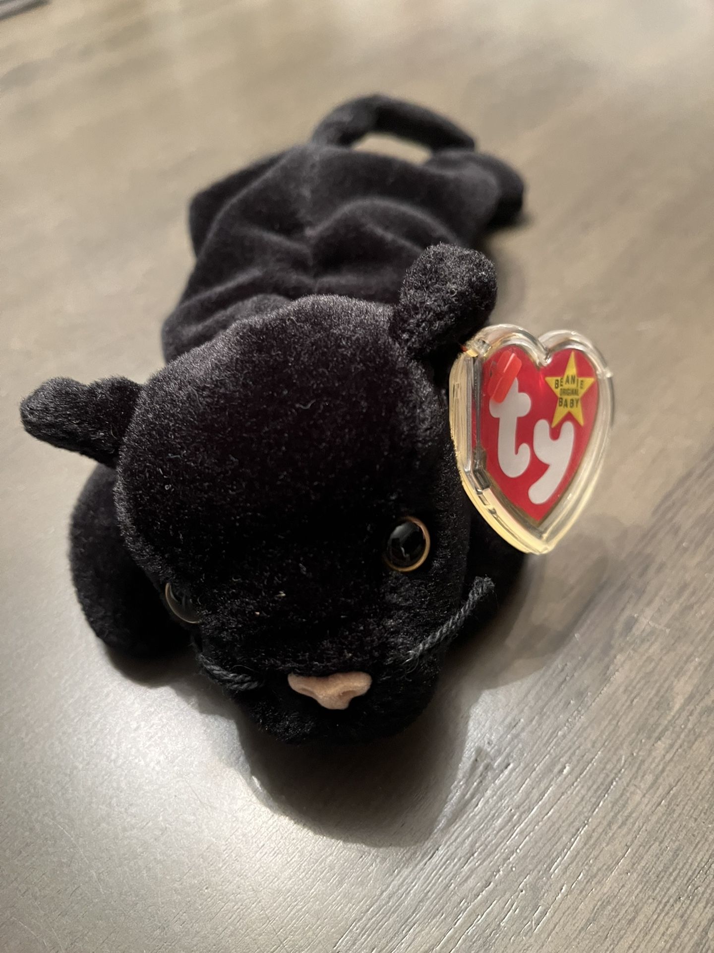 Beanie baby named velvet