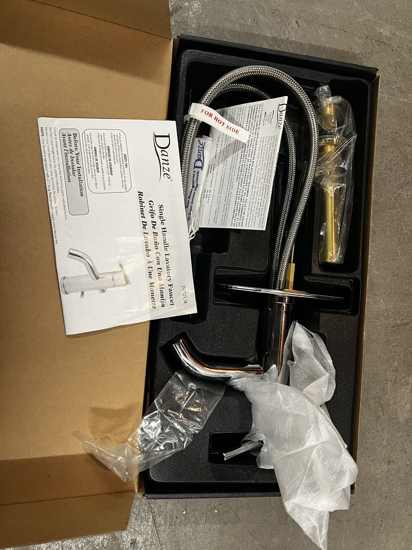 Danze Faucet D222158