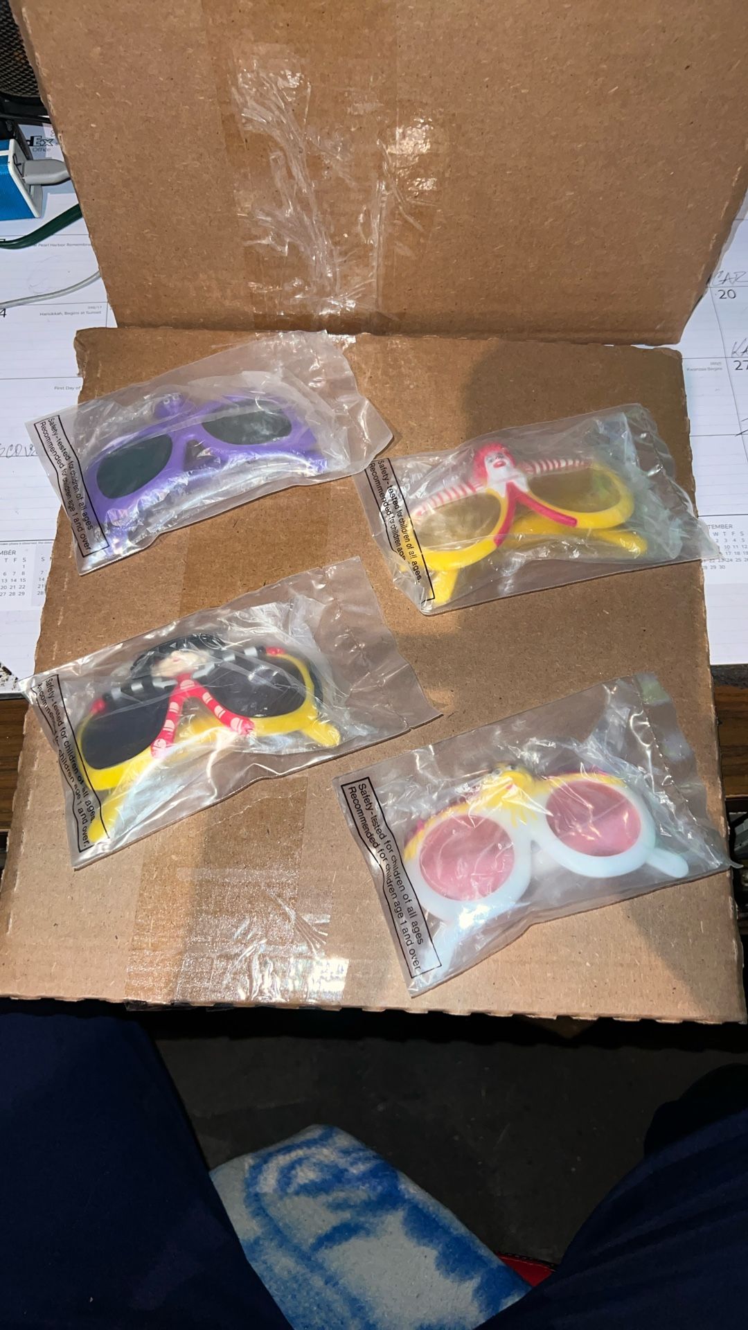 AUTHENTIC VTG McDONALD’S  LIMITED EDITION COLECTOR’S SUNGLASSES