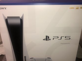 Brand New Ps5 (PlayStation 5 Disk Edition) Blu ray