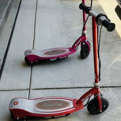 Two Razor Electric Scooters (2 For $100)