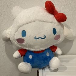 Cinnamon Roll Hello Kitty Plush
