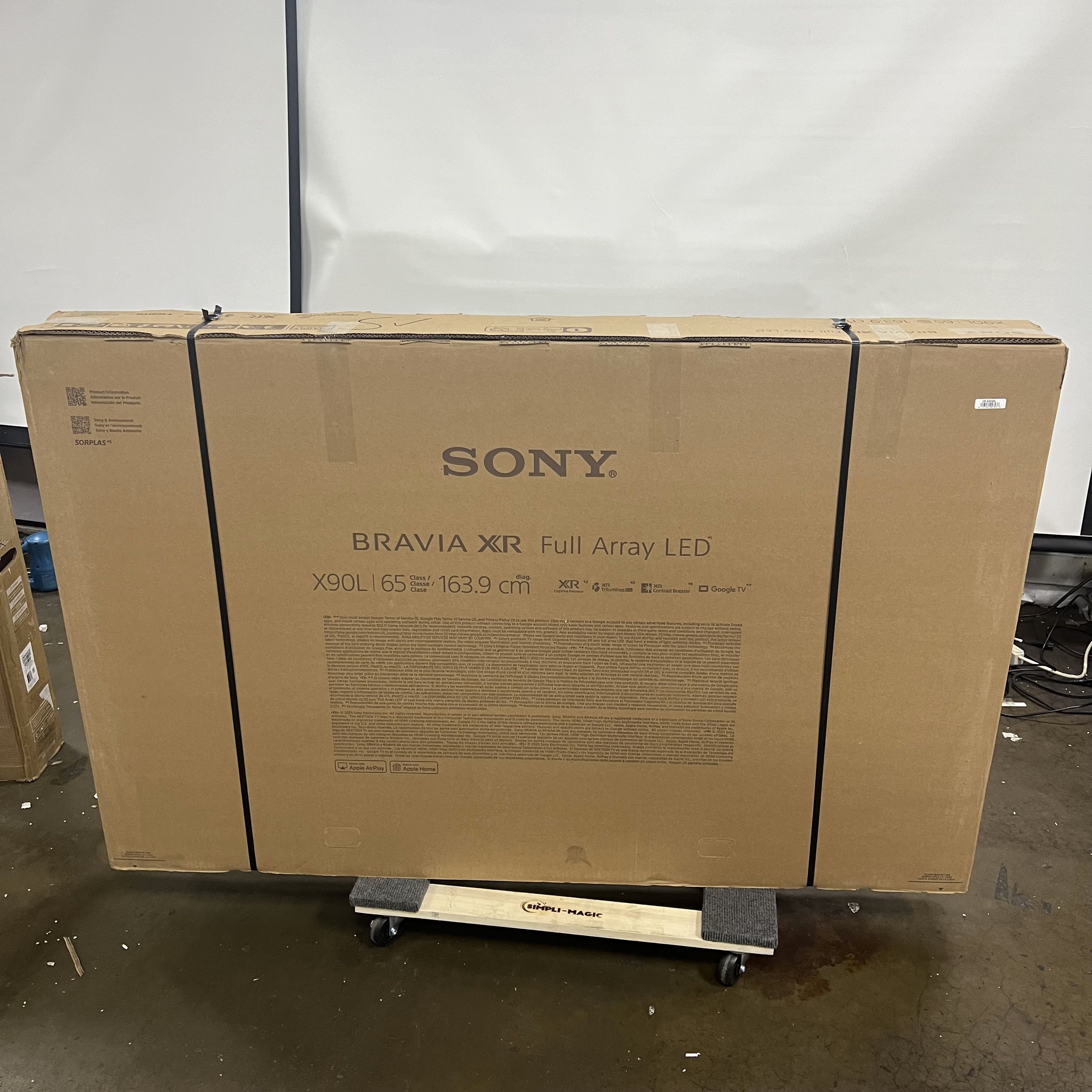 Sony 65" X90L Series 4K Smart Google TV XR65X90L