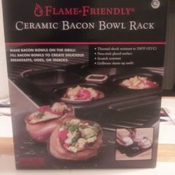 Ceramic Bacon Bowl Rack