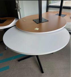 Allsteel commercial grade breakroom office tables 48” & 42”