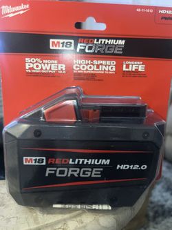 Milwaukee M18 18V FORGE HD 12.0 Ah Battery