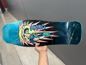 Rare Reissue Christian Hosoi Old School Skateboard Deck