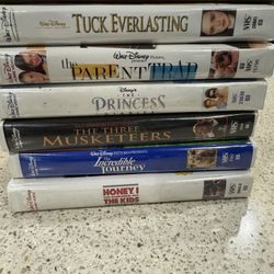 Disney VHS Tapes