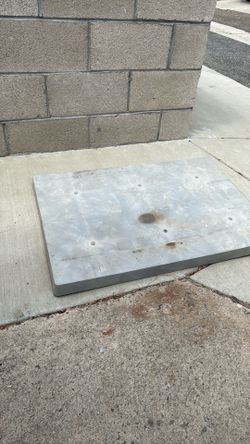 Dura grid 24 by 36 by 2” outdoor air air-conditioning compressor pad