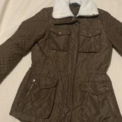 Size medium women brown jacket