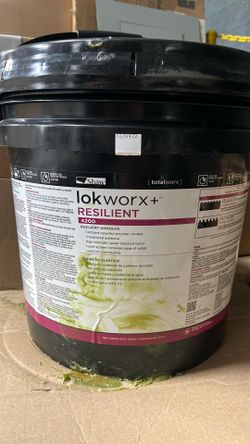 Lokworx resilient 4200 adhesive 4 gallons