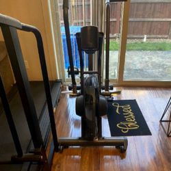 Stationary Bike And Treadmill 