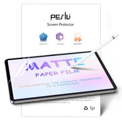 2 Pack Like Paper Screen Protector for iPad Pro 13 Inch 7th (2024, M4), Matte Anti Glare PET Film/Blue Light Filter Eye Protection Cover/Drawing & Wri