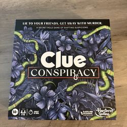 Clue Conspiracy Board Game